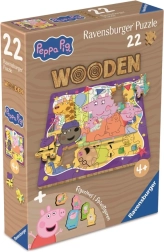 Holzpuzzle PEPPA PIG 22 Teile – Ravensburger