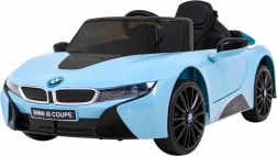 Elektrisches Kinderauto BMW i8 Coupé 12 V mit Fernbedienung, EVA-Rädern und MP3