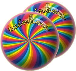 Regenbogenball Fluorine 22 cm