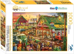 Puzzle Brain Tree Tankstelle auf dem Land 1000 Teile
