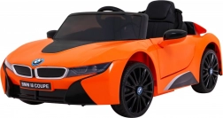 Elektrisches Kinderauto BMW i8 Coupé mit Fernsteuerung – orange