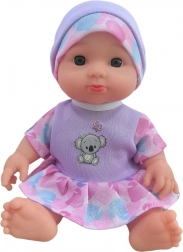 Puppenbaby lila 22 cm