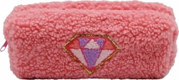Plüschetui Teddy rosa STNUX
