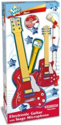Bontempi Rockgitarre mit verstellbarem Mikrofonständer