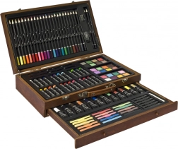 Malerset im Holzkoffer