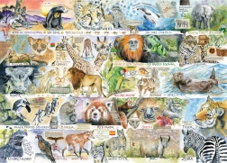 Puzzle Bären und Faultiere 1000 Teile GIBSONS