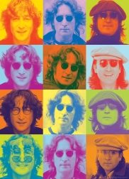 EUROGRAPHICS Puzzle Bunte Porträts von John Lennon 1000 Teile