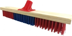 Straßenbesen 60 cm mit festen PVC-Borsten