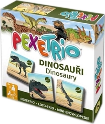 Spiel Pexetrio Dinosaurier – didaktisches Brettspiel