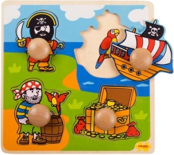 Einlegepuzzle Piraten von Bigjigs Toys