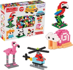 3D PIXEL Baukasten 1750 Stk. WOOPIE