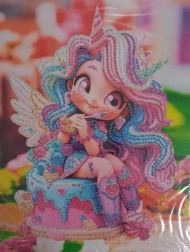 Diamantmalerei auf Leinwand - Zauberhafte Kreaturen