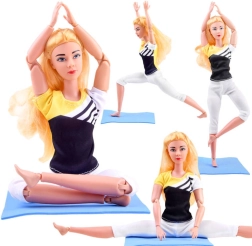 Gymnastikpuppe für Yoga und Fitness 30 cm