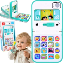 Interaktives musikalisches Klapptelefon für Kinder