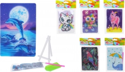 Kreativ-Set Diamond Painting 10 × 15 cm mit Ständer