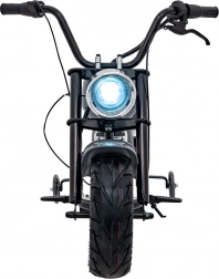 Motorrad Chopper Warrior Grau