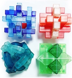 Knobelspiel 7 cm mit bebilderter Anleitung