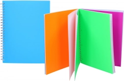 Spiralblock A4 liniert, 100 Blatt, 4-in-1