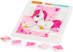 Schiebepuzzle Einhorn