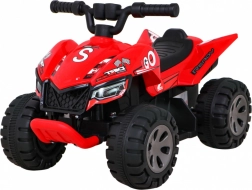 Elektrische Kinder-Quad The Fastest mit 25-W-Motor – Rot