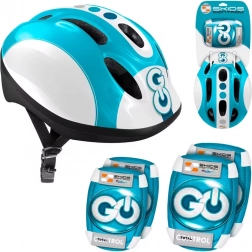 Kinderset Schutzausrüstung blau