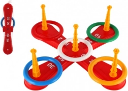 Wurfspiel Kreuz mit Ringen