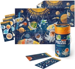Dodo Set aus Puzzles und Spielen Weltraumabenteuer