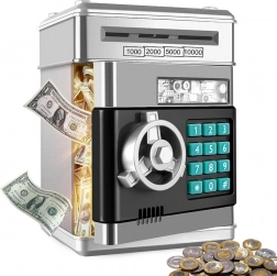 Elektronischer Tresor für Geld mit Zahlenschloss