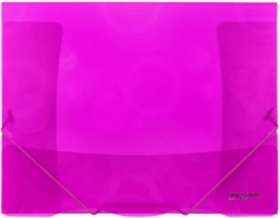 Mappe mit Gummi A4 rosa