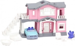Rosa Haus Green Toys mit Zubehör
