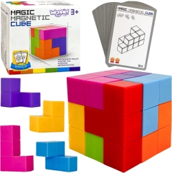 Woopie magnetischer Tetris-Würfel mit Aufgabenkarten