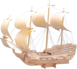 Holz-3D-Puzzle Segelschiff Adler