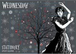 Schreibwaren-Adventskalender Wednesday – 24 Überraschungen
