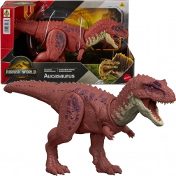 Dinosaurierfigur Jurassic World Rebirth Aucasaurus 32,5 cm – Wild Roar von Mattel