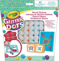 Crayola Glitter Dots – Schablonen für Aufkleber
