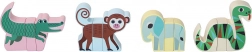Holzmagnetpuzzle Tiere Jungle