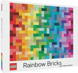 Chronicle Books Puzzle LEGO Regenbogen-Steine 1000 Teile