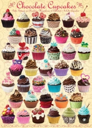 Puzzle Eurographics Schokoladen Cupcakes 1000 Teile