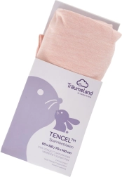 Träumeland Spannbettlaken Tencel uni Rose Smoke