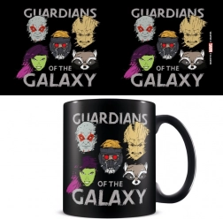 Tasse Wächter der Galaxis Skizzierte Gesichter 315 ml