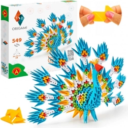 Kreatives Origami 3D Pfau von Alexander