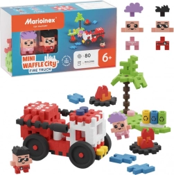 Waffelminis Feuerwehrwagen Baukasten