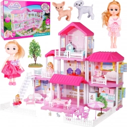 Puppenhaus 3-in-1, Höhe 71 cm