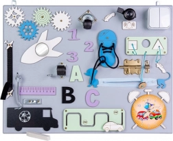 Holz-Manipulations- und Sensoriktafel 50 × 37,5 cm