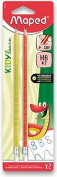 Graphitstift Kidy Learn Grip Set 2 Stück Härte HB