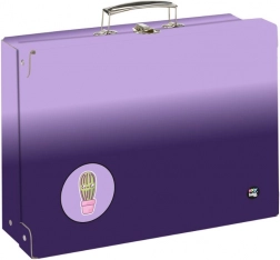 Schulbedarfskoffer OXY NEXT Ombre Lila, Format A4