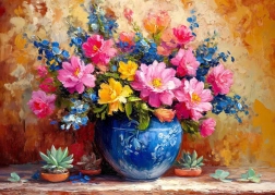 Genießen Sie Puzzle Rötlicher Winkel 1000 Teile