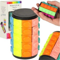 Logisches Puzzle – Drehzylinder mit 5 Reihen