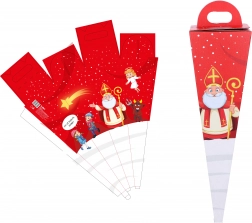 Nikolaus-Kegel rot 50 cm