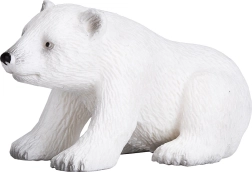 Sitzende Polarbärfigur